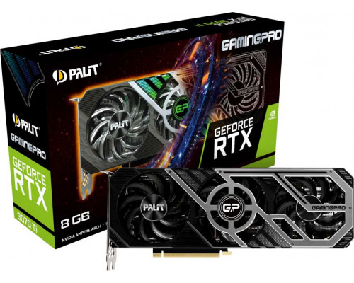 Palit GeForce RTX 3070 Ti GamingPro OC 8GB GDDR6X (NED307T019P2-1046A)