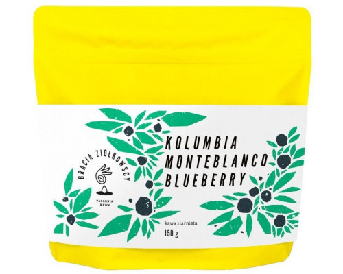 Bracia Ziółkowscy Kolumbia Monteblanco Blueberry 150 g