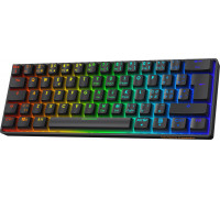 Deltaco DK470 60% Mechanical Keyboard, Lubed Hot-Swap KTT Switches