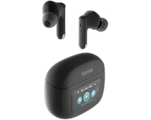 Hama Dokanałowe True  ANC “Spirit Touch“ black (002218200000)