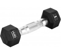 HMS ‎‎Hantel Hex Pro rubberized 1 x 1 kg