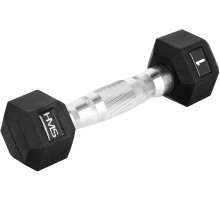 HMS ‎‎Hantel Hex Pro rubberized 1 x 1 kg