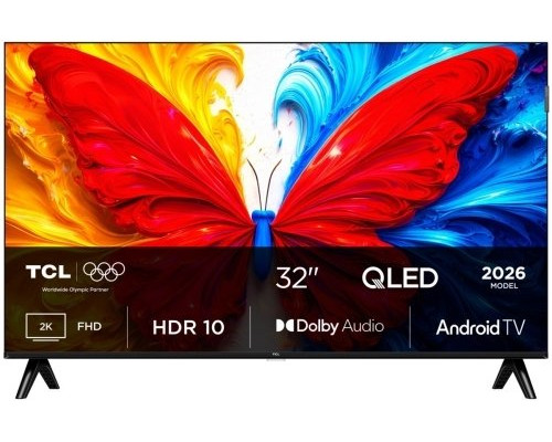TCL S5L 32" FHD QLED Black - Televizors 32S5L