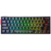 Aula Gasket AG60 Pro Black Frosted Translucent Edge Lit Snowglow Magnetic Switch RGB (AUAG60P-BFTE-SM)