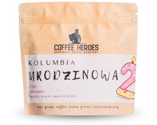 Coffee Heroes Roastery Coffee Heroes Kolumbia Urodzinowa 200g (5906213514127)