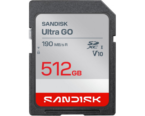 SD  Hama Ultra GO SDXC 512GB UHS-I V10 U1 C10