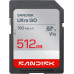 SD  Hama Ultra GO SDXC 512GB UHS-I V10 U1 C10