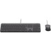 Logitech Dołączona myszka Dom/Biuro USB Swiss Grafitowy (920-013342)