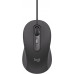 Logitech Dołączona myszka Dom/Biuro USB Swiss Grafitowy (920-013342)