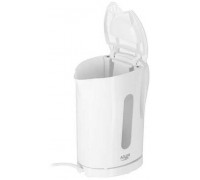 Adler Elektryczny plastikowy 1,0 L, 1200 W, wskaźnik poziomu wody, automatyczne wyłączanie (AD 1389)