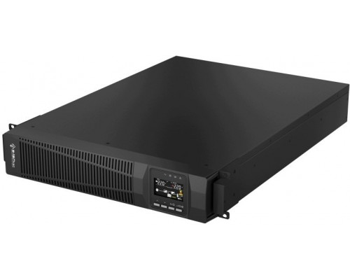 UPS Alantec Power awaryjny UPS rack 3000VA/2700W, 220V/50Hz, TFT LCD obrotowy, SNMP/USB/RS232/EPO, ochrona RJ45, VRLA 6×9Ah, gniazdo baterii zewn. Anderson SB50, 2×CEE 7/3, IEC C19, IEC C20, kable USB A-B, RS232 DB9, zasilający CEE–IEC (AP-PX3KR-02)