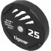 Tiguar Obciążnik gumowy black 25 kg (TI-WBRB02500)