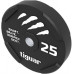 Tiguar Obciążnik gumowy black 25 kg (TI-WBRB02500)