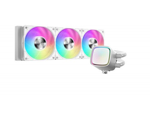 Sama Gears L50 Procesor Chłodnica cieczy all-in-one 12 cm White 1 szt. (L50-WHWAYX03-G)