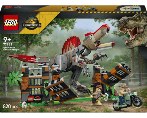 LEGO Jurassic World Ucieczka spinozaura (77982)