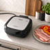 Webber Wielofunkcyjny Grill Toster 1200W Dual Cook 180 Ceramiczny Inox (05MB3)