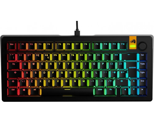 Glorious GMMK 3 PRO HE Glorious Fox HE (GLO-KB-GMMK3-PRO-75-PB-HE-W-BLK-UK)