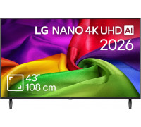 LG 43NU800B3LC NanoCell 43'' 4K Ultra HD WebOS 26
