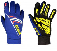 Sabelt G34 Sim Gloves Rękawice wyścigowe, fortykowe, silikonowa dłoń, 216-223mm obwód - bluee, S (00319-02-02-BLU-S)