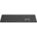 Gembird BBezprzewodowa klawiatura pro-biznesowa slim dual mode 24 GHz + BT układ US kolor czarny (KB-WPS-03)