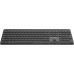 Gembird BBezprzewodowa klawiatura pro-biznesowa slim dual mode 24 GHz + BT układ US kolor czarny (KB-WPS-03)