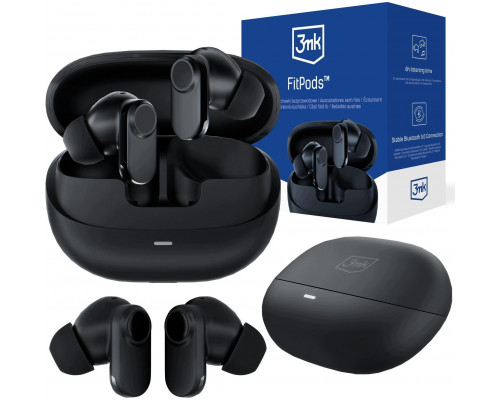 3mk FitPods BT 6.0 black (5903108756730)