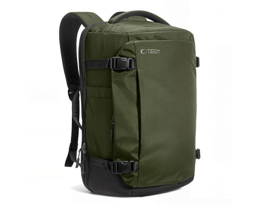 Triton TECH-PROTECT DEFENDER S70 RYANAIR & WIZZAIR travel laptop cabin backpack 24L 40x30x20 military green (5906302324576)