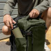 Triton TECH-PROTECT DEFENDER S70 RYANAIR & WIZZAIR travel laptop cabin backpack 24L 40x30x20 military green (5906302324576)