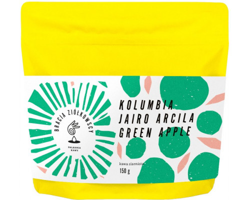 Bracia Ziółkowscy - kawa ziarnista Kolumbia Jairo Arcila Green Apple Co-ferment Honey Filter 150 g (2101015766)