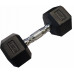 Kubisport Hantla jednoręczna sześciokątna gumowana ciężarek solidny 7,5kg (Kub_05-CB7/5HEX)