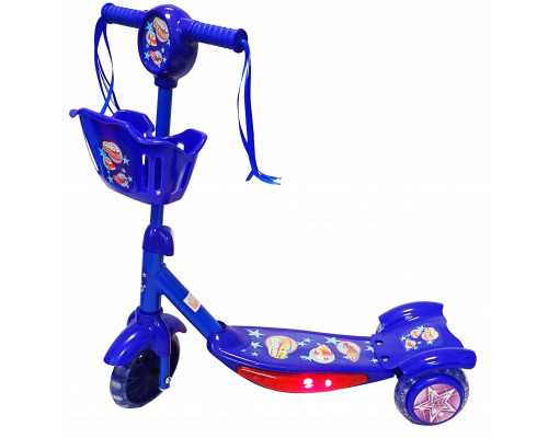 Kubisport Three-wheeled Dziecięca Świecące Koła LED Blue Balansowa (Kub_05-CSK5K-MO)
