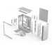 Fractal Design Define One Clear Tint biała (FD-C-DEFOA-03)