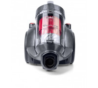 Fakir BL 240 bagless Canister Vacuum Cleaner anthracite/red - 700 Watt (3693003)
