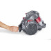 Fakir BL 240 bagless Canister Vacuum Cleaner anthracite/red - 700 Watt (3693003)