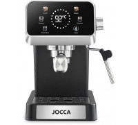 Jocca Kolbowy ciśnieniowy 2945 20 Bar 1350W spieniacz kawa mielona Black (8436020389450)
