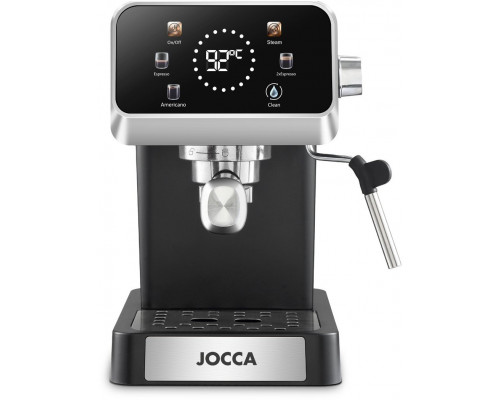 Jocca Kolbowy ciśnieniowy 2945 20 Bar 1350W spieniacz kawa mielona Black (8436020389450)