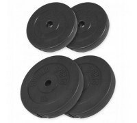 Gorilla Sports Gorilla Sports zestaw obciążeń wynylowych 30kg (2x5kg, 2x10kg)