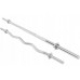 Gorilla Sports Gorilla Sports zestaw barbell barów Threadedch prosty 170cm EZ Curl 120cm
