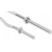 Gorilla Sports Gorilla Sports zestaw barbell barów Threadedch prosty 170cm EZ Curl 120cm