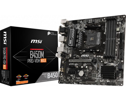 AMD B450 MSI B450M PRO-VDH MAX