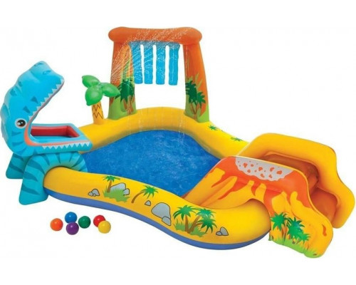 Intex Inflatable playground Kraina dinozaurów 249x191cm (57444)