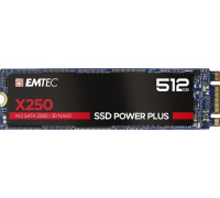 SSD 512GB SSD Emtec X250 512GB M.2 2280 SATA III (ECSSD512GX250)