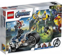 LEGO Marvel Walka na motocyklu (76142)