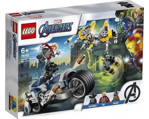 LEGO Marvel Walka na motocyklu (76142)