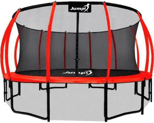 Garden Trampoline Jumpi Garden Maxy Comfort Plus With inner mesh 14.5 FT 435 cm czerwona