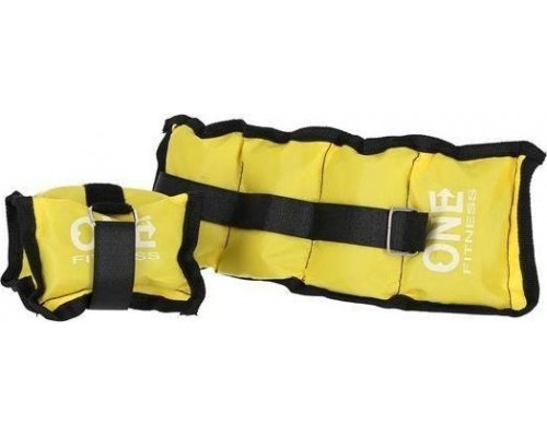 One Fitness Svari WW01 Dzelteni 2x 0.7kg