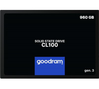 SSD 960GB SSD GoodRam CL100 Gen3 960GB 2.5" SATA III (SSDPR-CL100-960-G3)