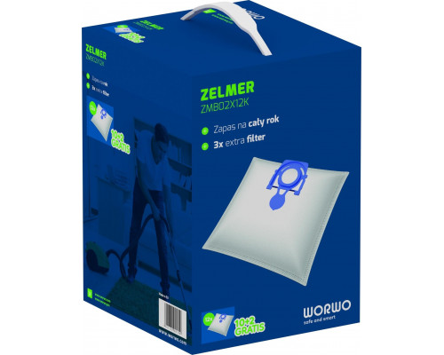 Worwo Bags for the vacuum cleaner Worwo ZMB02X12K