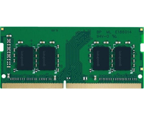 GoodRam SODIMM, DDR4, 16 GB, 3200 MHz, CL22 (GR3200S464L22/16G)