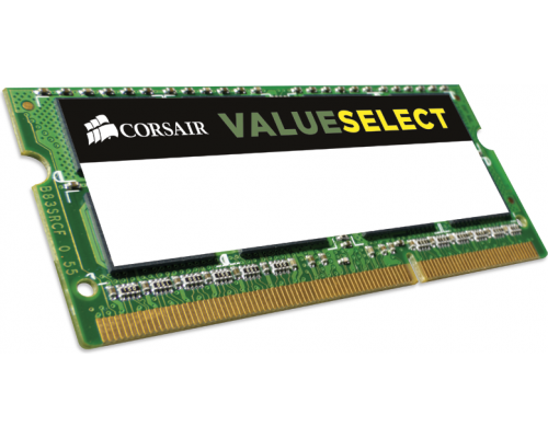 Corsair Value Select, SODIMM, DDR3L, 4 GB, 1600 MHz, CL11 (CMSO4GX3M1C1600C11)